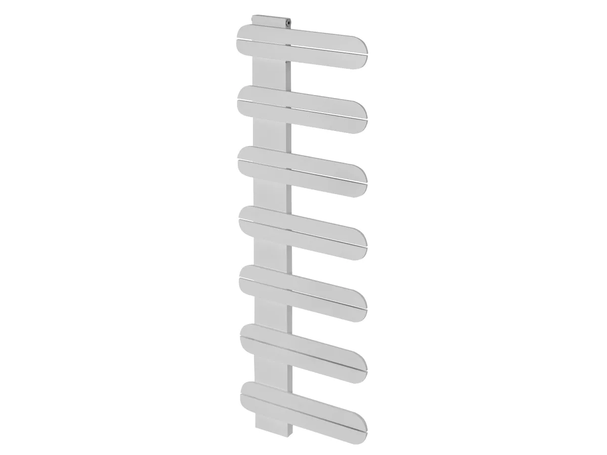 Uscător de prosoape de design LOJIMAX colecția LINEA 1425x500 mm, Alb