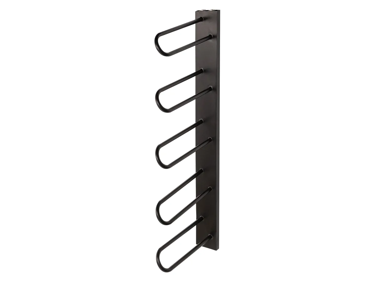 Uscator de prosoape decorativ LOJIMAX, colectie PRUSIAS Negru mat