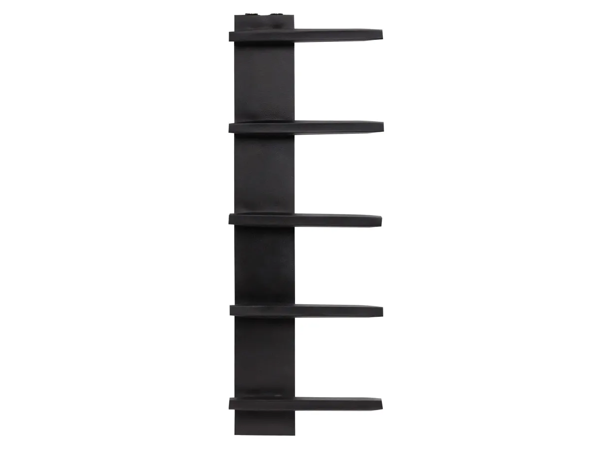 Uscator de prosoape decorativ LOJIMAX, colectie LION Negru mat