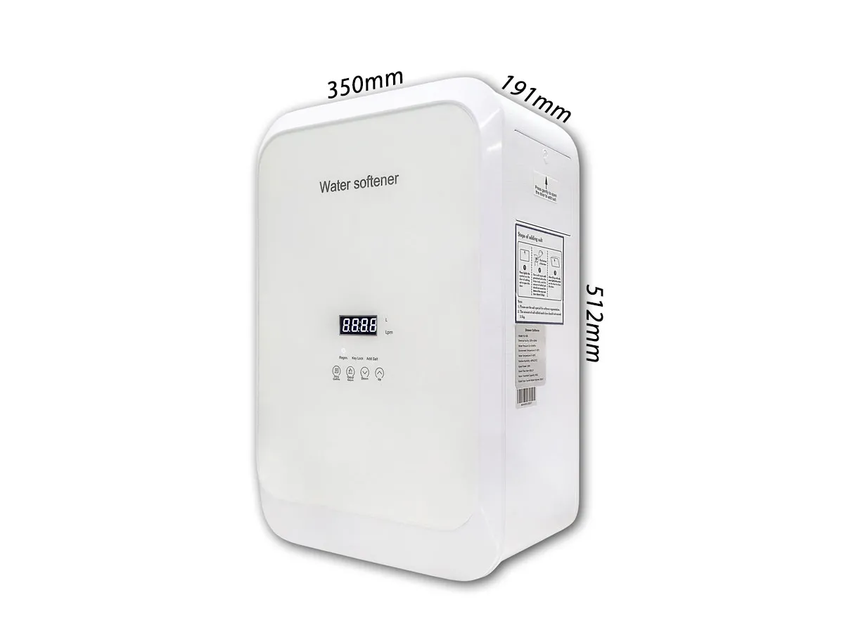 Настенный компактный умягчитель Luxe Style Wall Soft White 5 литров