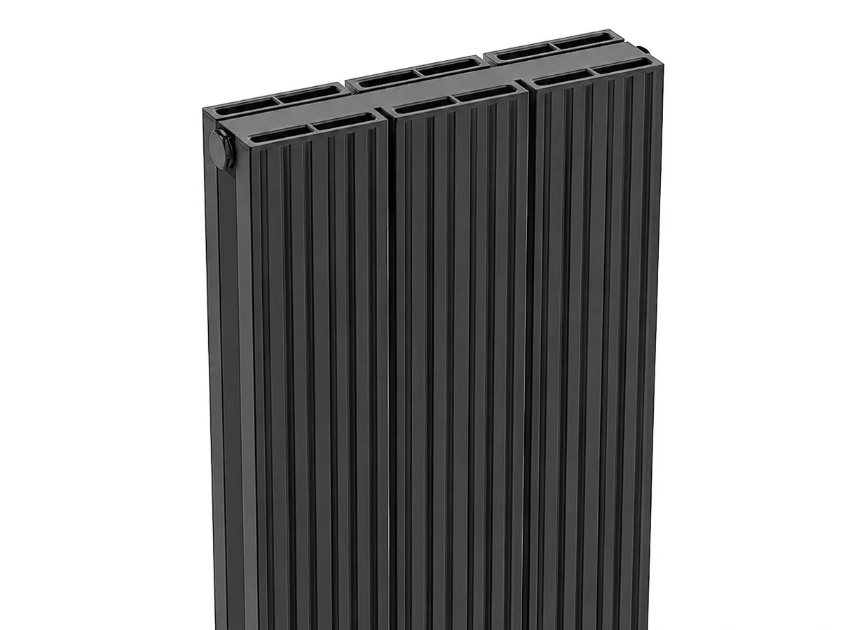 Calorifer decorativ CARISA, colecția MONZA DOUBLE, 1800x470 mm, ANTRACIT