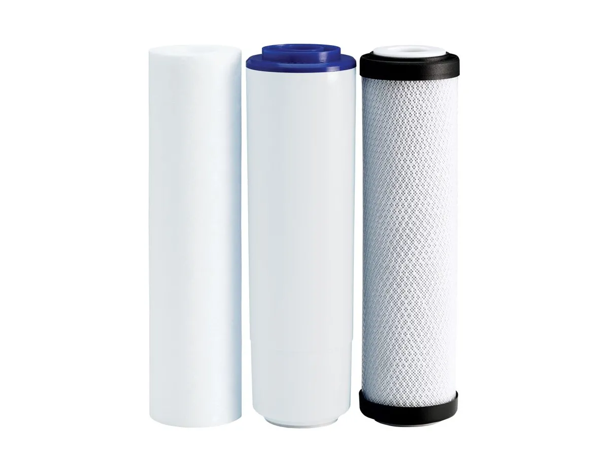 Set de catruse ecomix pentru sistem triplu de curatarea a apei ECOSOFT (FMV3ECOEXP)