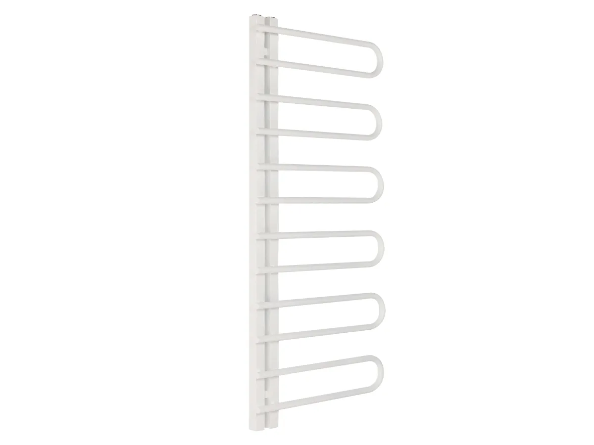 Uscător de prosoape de design LOJIMAX colecția CORTE 1600x500 mm, Alb