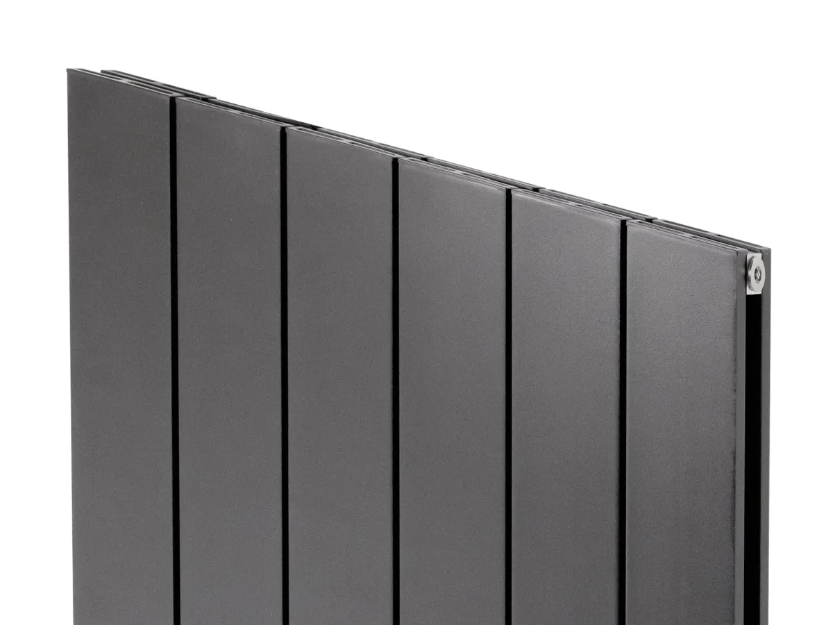Calorifer decorativ  LOJIMAX colecția KALSEDON DOUBLE 500x1040 mm, Antracit