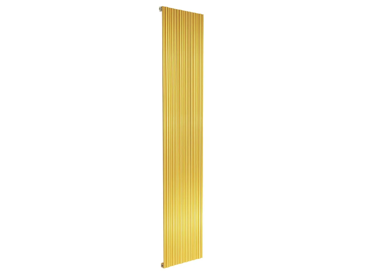 Calorifer decorativ LOJIMAX colecția BAMBOO 1800x479 mm, Gold Matt Anodising