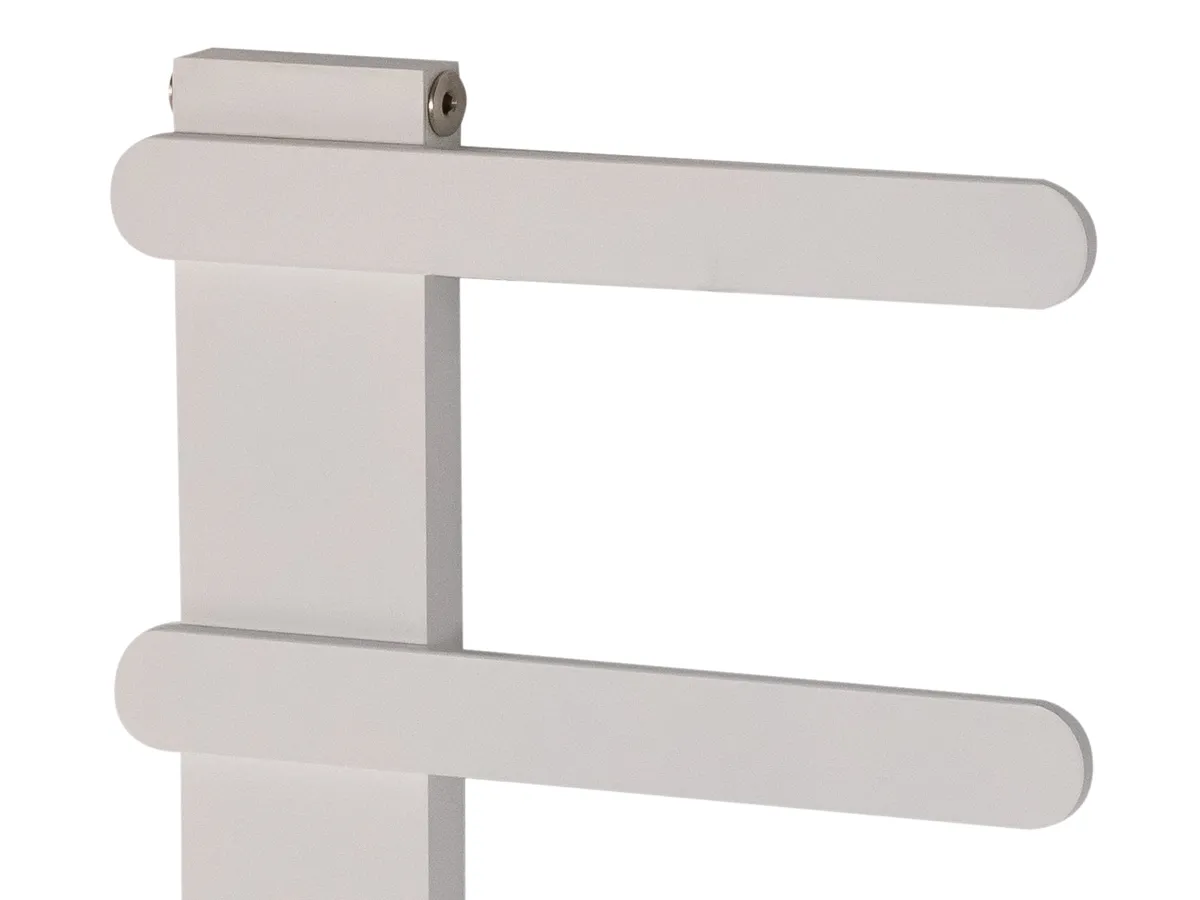Uscator de prosoape decorativ LOJIMAX, colectie NUMMO STYLE Alb mat