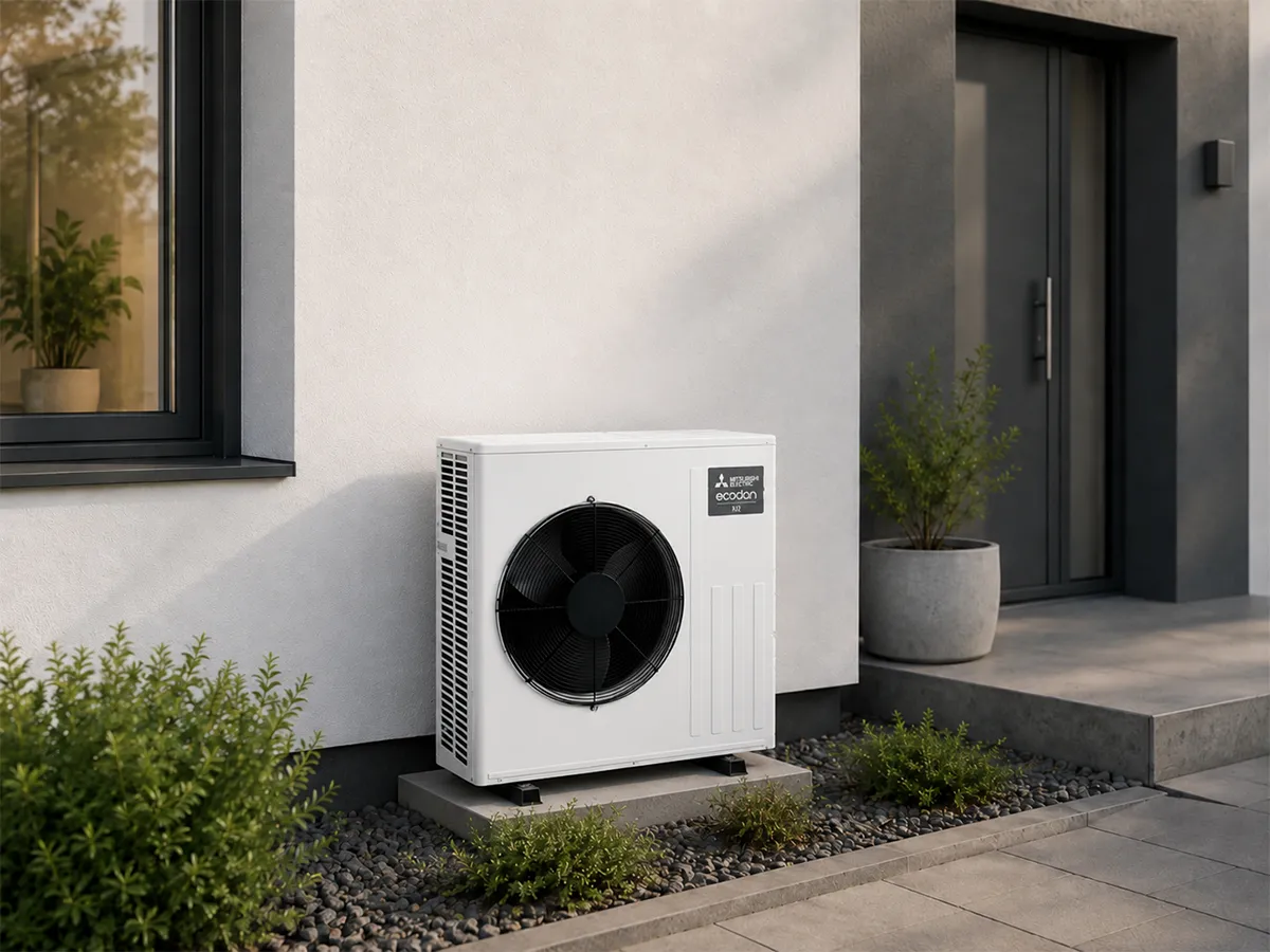 Тепловой насос наружный блок Mitsubishi Electric Ecodan Eco Inverter SUZ-SWM100VA