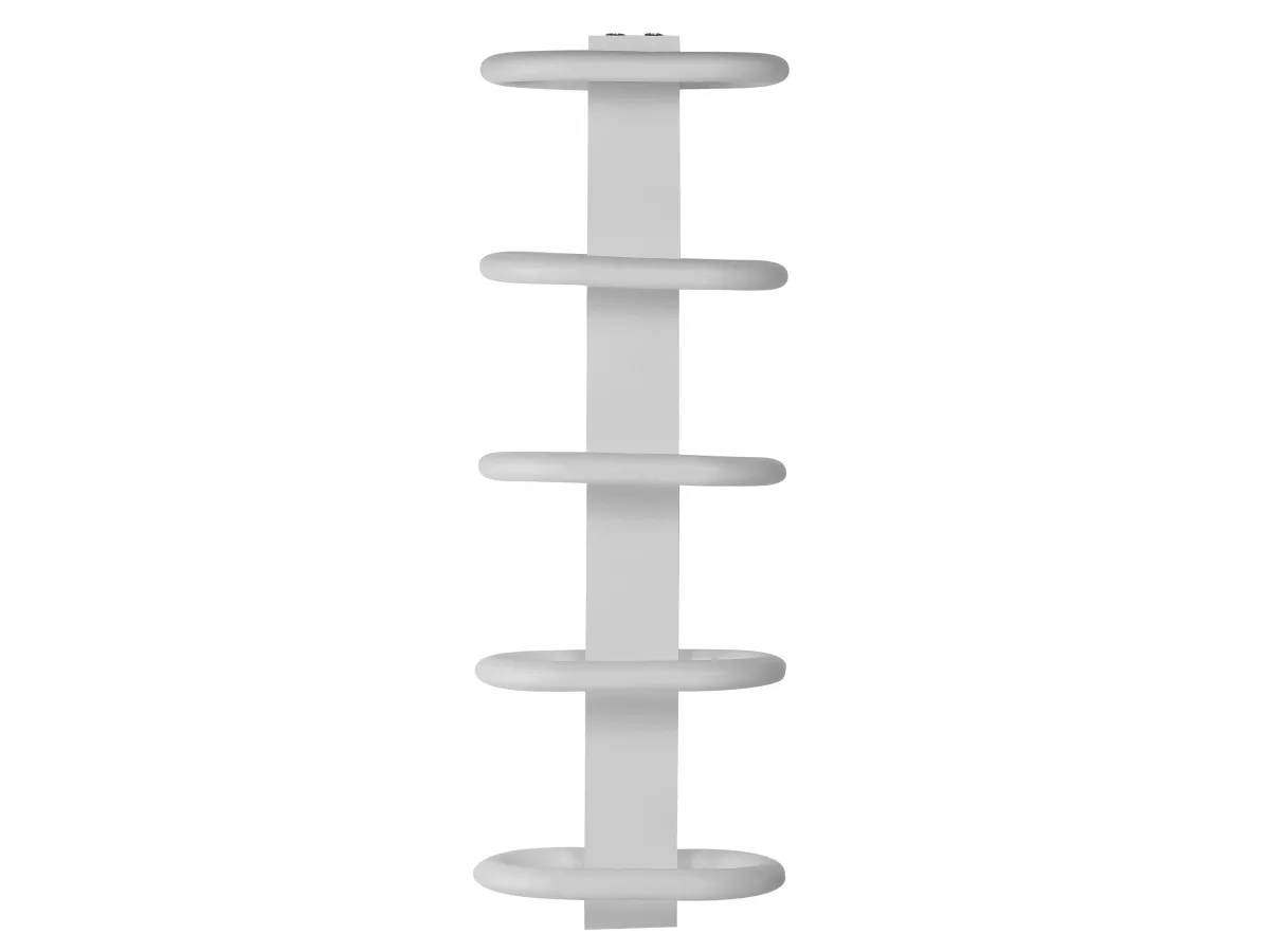 Uscator de prosoape decorativ LOJIMAX, colectie TEOS Alb mat