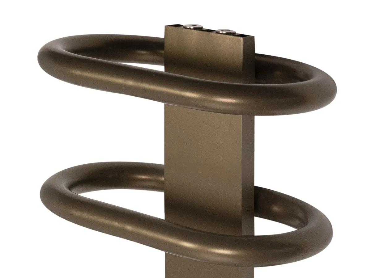 Uscător de prosoape de design LOJIMAX colecția TEOS 910x400 mm, MY-512