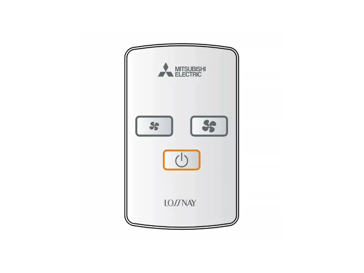 Рекуператор воздуха с системой приточно-вытяжной вентиляцией Mitsubishi Electric LOSSNAY VL-50SR2-E (расход воздуха 51 м³/ч)