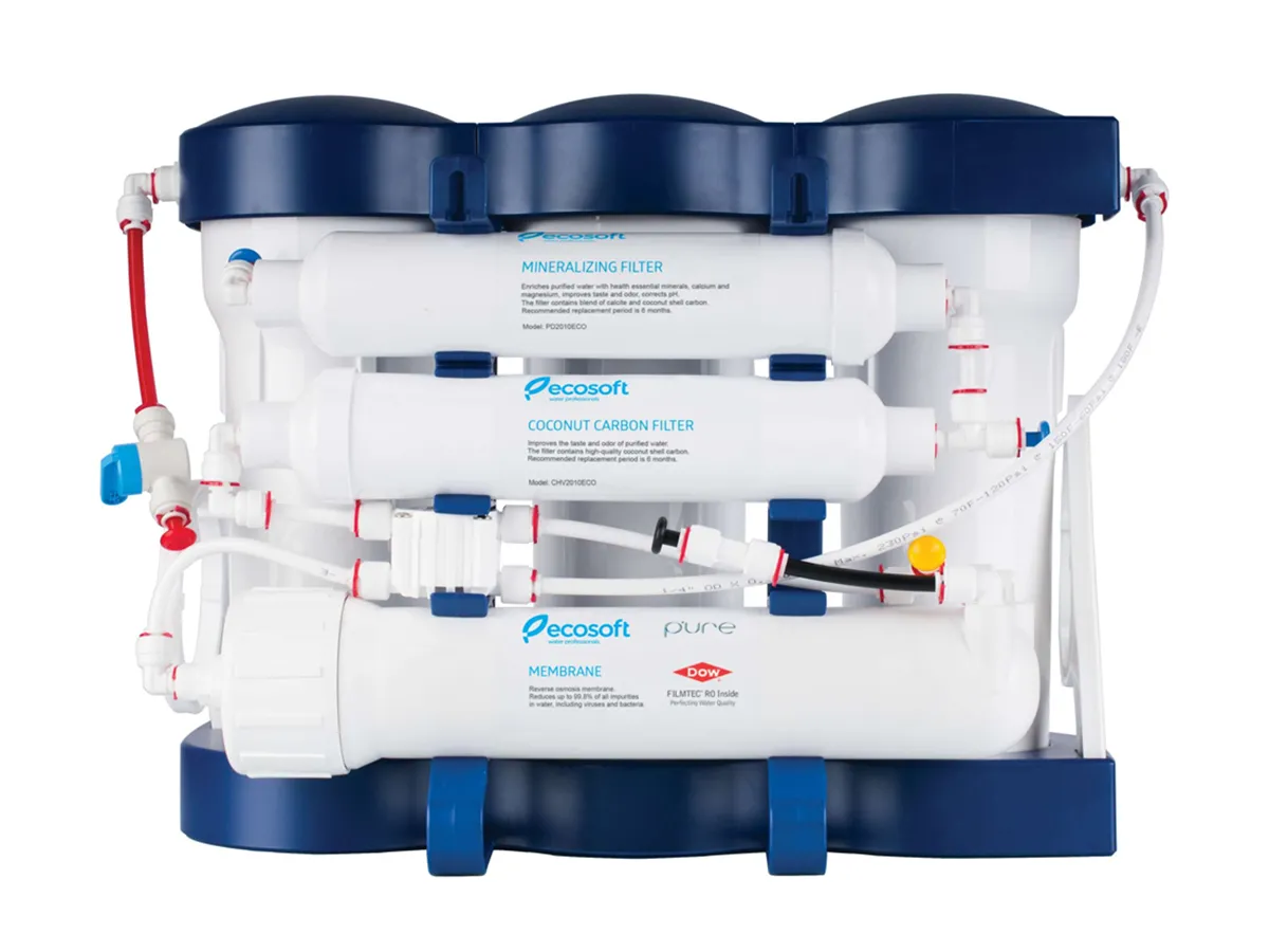 Sistem cu osmoza inversa ECOSOFT PURE 6-50M (CU MINERALIZATOR)