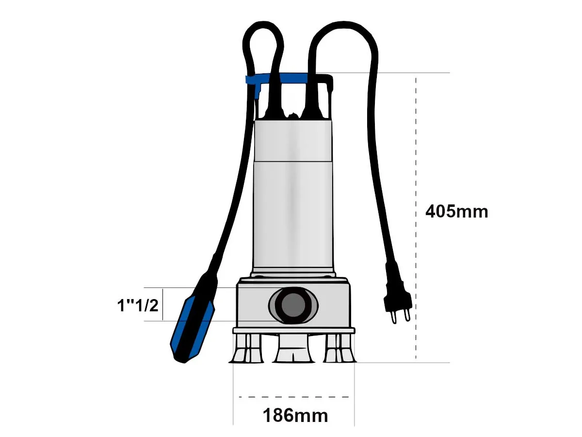 Pompă fecală Ebara Right 75 M A 10M