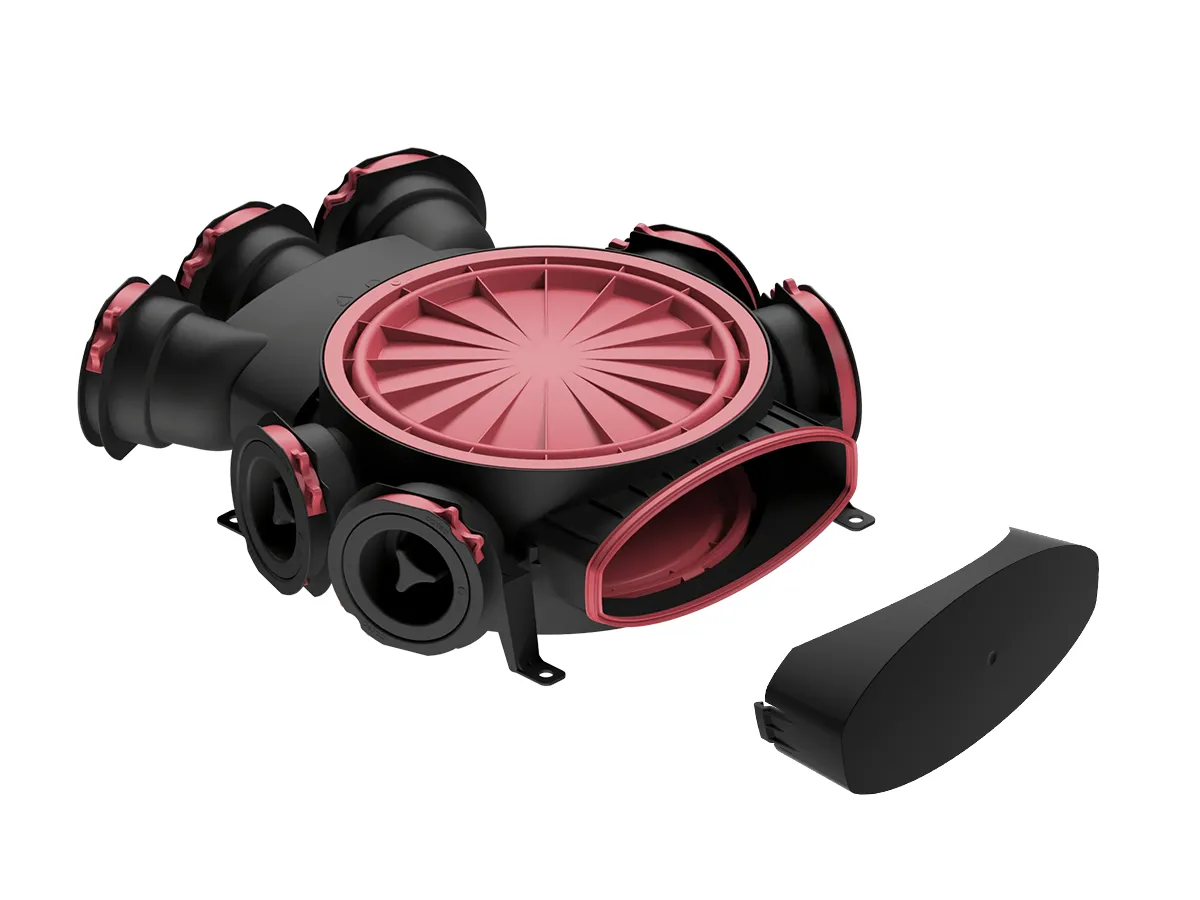 Capac pentru montare pe perete pentru cutia de distribuție HEATPEX ARIA CONNECT