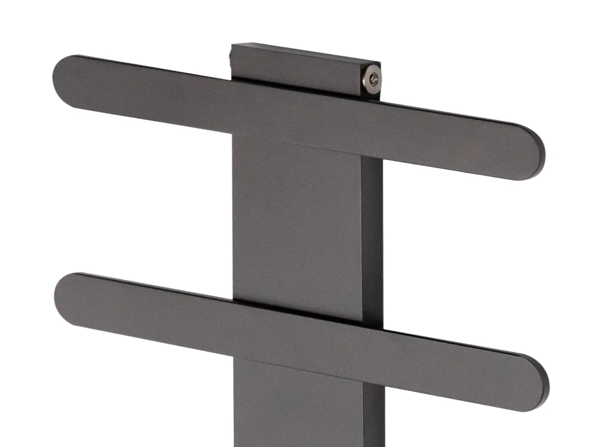 Uscator de prosoape decorativ LOJIMAX, colectie BALLOSS STYLE Antracit mat