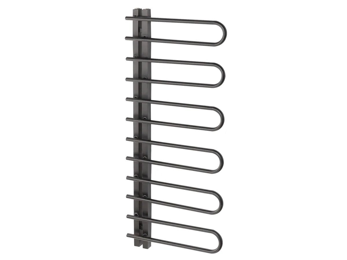 Uscator de prosoape decorativ LOJIMAX, colectie CORTE Antracit mat