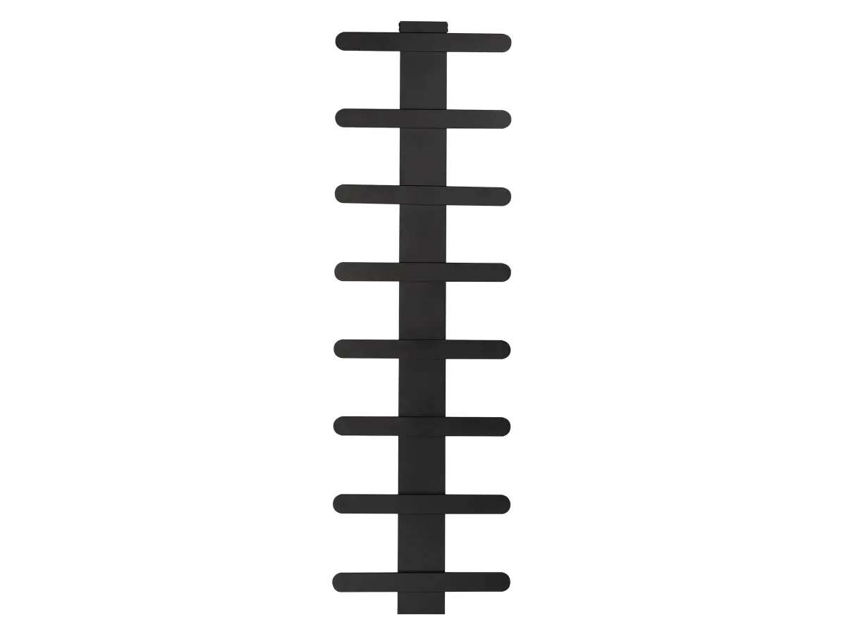 Uscător de prosoape de design LOJIMAX colecția BALLOSS STYLE 1140x500 mm, Negru