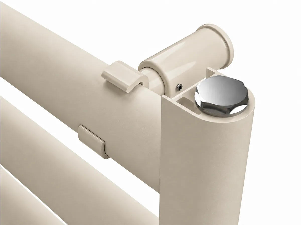 Uscător de prosoape de design CARISA, colecția LARA L, 1200x485 mm, LEMON