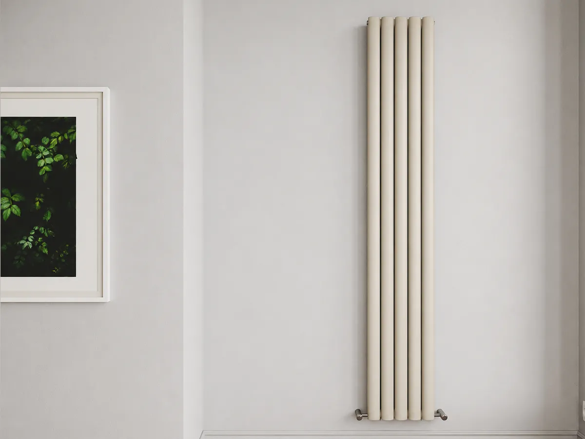 Radiator de design CARISA, colecția TALLIS DOUBLE, 1800x410 mm, LEMON