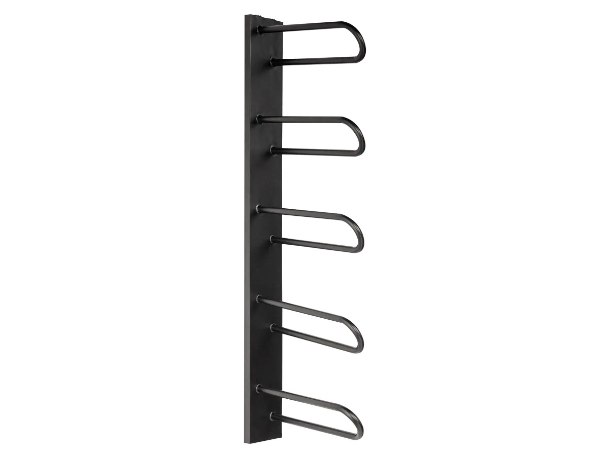 Uscator de prosoape decorativ LOJIMAX, colectie PRUSIAS Negru mat