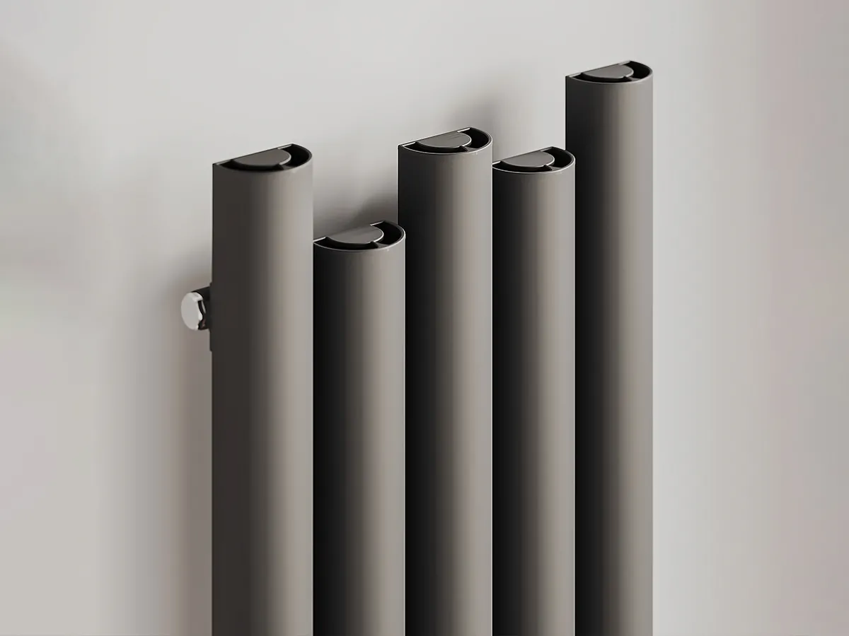 Calorifer decorativ CARISA, colecția MOTION, 1800x310 mm, ANTRACIT