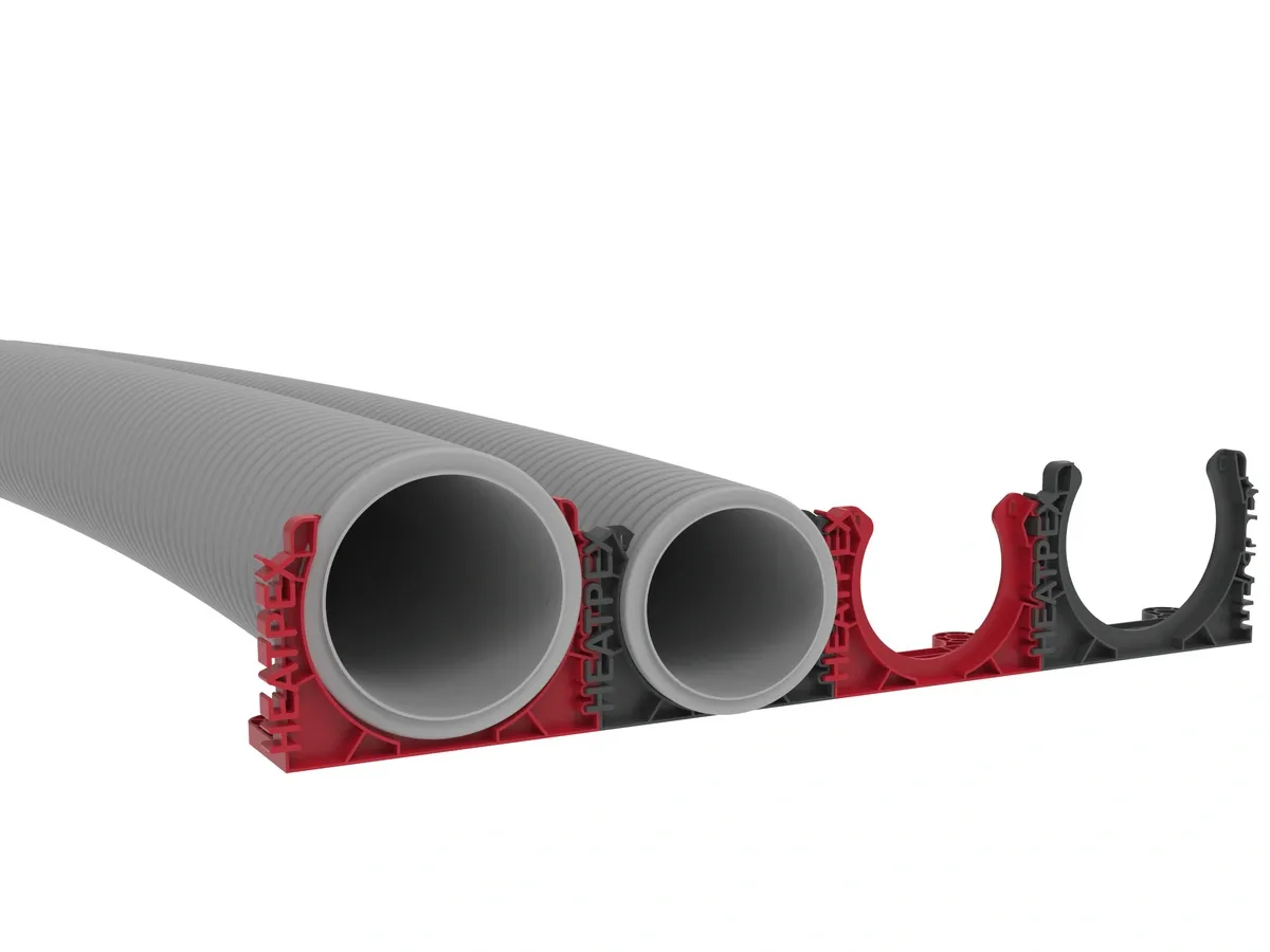 Сlemă pentru țeavă HEATPEX ARIA CONNECT Ø75 mm gri (100 buc.)