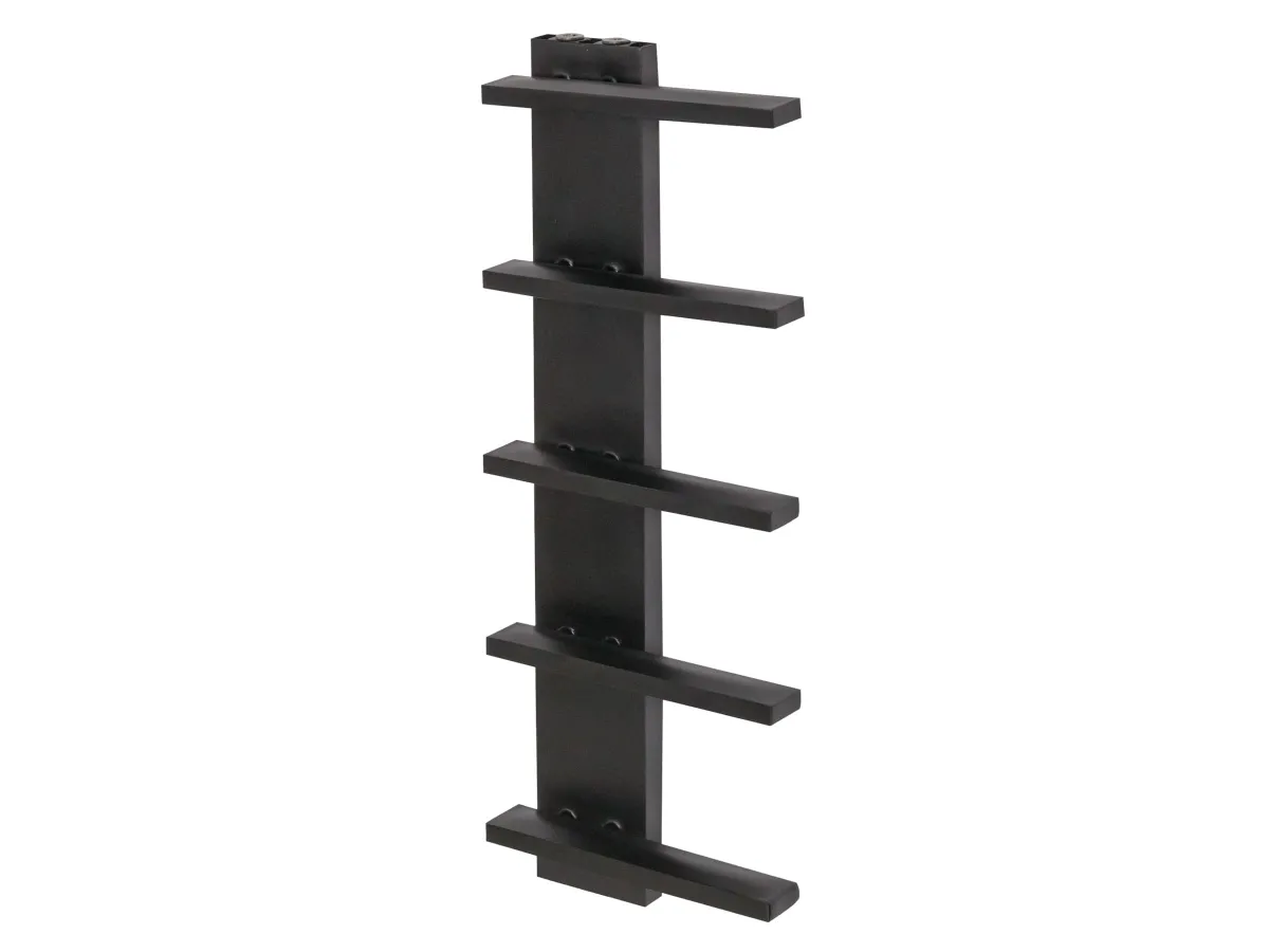 Uscator de prosoape decorativ LOJIMAX, colectie LION Negru mat
