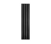 Calorifer decorativ LOJIMAX colecția DIAMOND 1800x496 mm, Negru