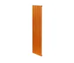 Дизайнерский радиатор LOJIMAX коллекция BAMBOO 1800x359 мм, Copper Matt Anodising