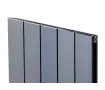 Calorifer decorativ  LOJIMAX colecția KALSEDON DOUBLE 1800x375 mm, BLUE SATIN
