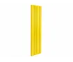 Calorifer decorativ LOJIMAX colecția BELLA DOUBLE 2000x404 mm, Galben