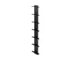 Uscător de prosoape de design LOJIMAX colecția CARETTA 1675x250 mm, Negru