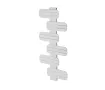 Uscator de prosoape decorativ LOJIMAX, colectie BAMITO Alb mat