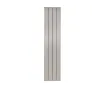 Calorifer decorativ  LOJIMAX colecția KALSEDON DOUBLE 1800x375 mm, INOX SATIN