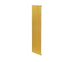 Дизайнерский радиатор LOJIMAX коллекция BAMBOO 1600x359 мм, Gold Matt Anodising