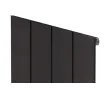 Calorifer decorativ LOJIMAX colecția KALSEDON 1600x375 mm, BLACK SATIN
