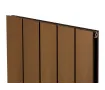 Calorifer decorativ  LOJIMAX colecția KALSEDON DOUBLE 1600x470 mm, BRONZE SATIN