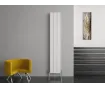 Calorifer decorativ CARISA, colecția MONZA DOUBLE, 1800x470 mm, ALB