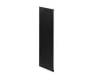 Дизайнерский радиатор LOJIMAX коллекция ROYAL 1600x366 мм, Черный