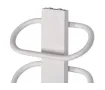 Uscător de prosoape de design LOJIMAX colecția PEARL 1250x400 mm, Alb