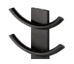 Uscător de prosoape de design LOJIMAX colecția OXY 1540x400 mm, Negru