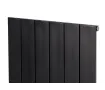 Calorifer decorativ LOJIMAX colecția KALSEDON 1600x470 mm, Negru