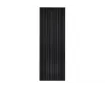 Дизайнерский радиатор LOJIMAX, коллекция BAMBOO DOUBLE Высота 300 мм. Ширина 239 мм. Черный матовый