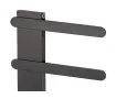 Uscator de prosoape decorativ LOJIMAX, colectie NUMMO STYLE Antracit mat