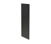 Дизайнерский радиатор LOJIMAX коллекция BAMBOO DOUBLE 1800x359 мм, Black Matt Anodising