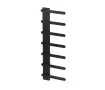 Uscător de prosoape de design LOJIMAX colecția NUMMO STYLE 1540x450 mm, Negru