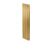 Calorifer decorativ  LOJIMAX colecția KALSEDON DOUBLE 1600x375 mm, GOLD SATIN