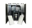 Recuperator de aer cu sistem de ventilație OSTBERG HERU 100 T EC-y2 RE (debit de aer 418 m³/h)
