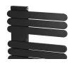 Uscător de prosoape de design LOJIMAX colecția NUMMO 1120x500 mm, Negru