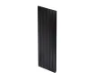 Calorifer decorativ LOJIMAX colecția KALSEDON DOUBLE 1600x375 mm, Negru