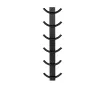 Uscator de prosoape decorativ LOJIMAX, colectie OXY Negru mat